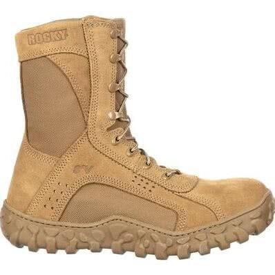 Rocky International 8" S2V Composite Toe Tactical Military Boot RKC089 - Clothing & Accessories